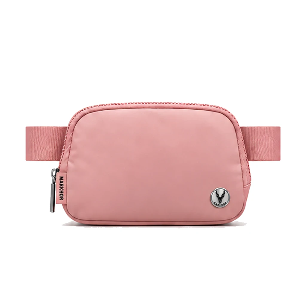 The Ascent Belt Bag in Blush Pink