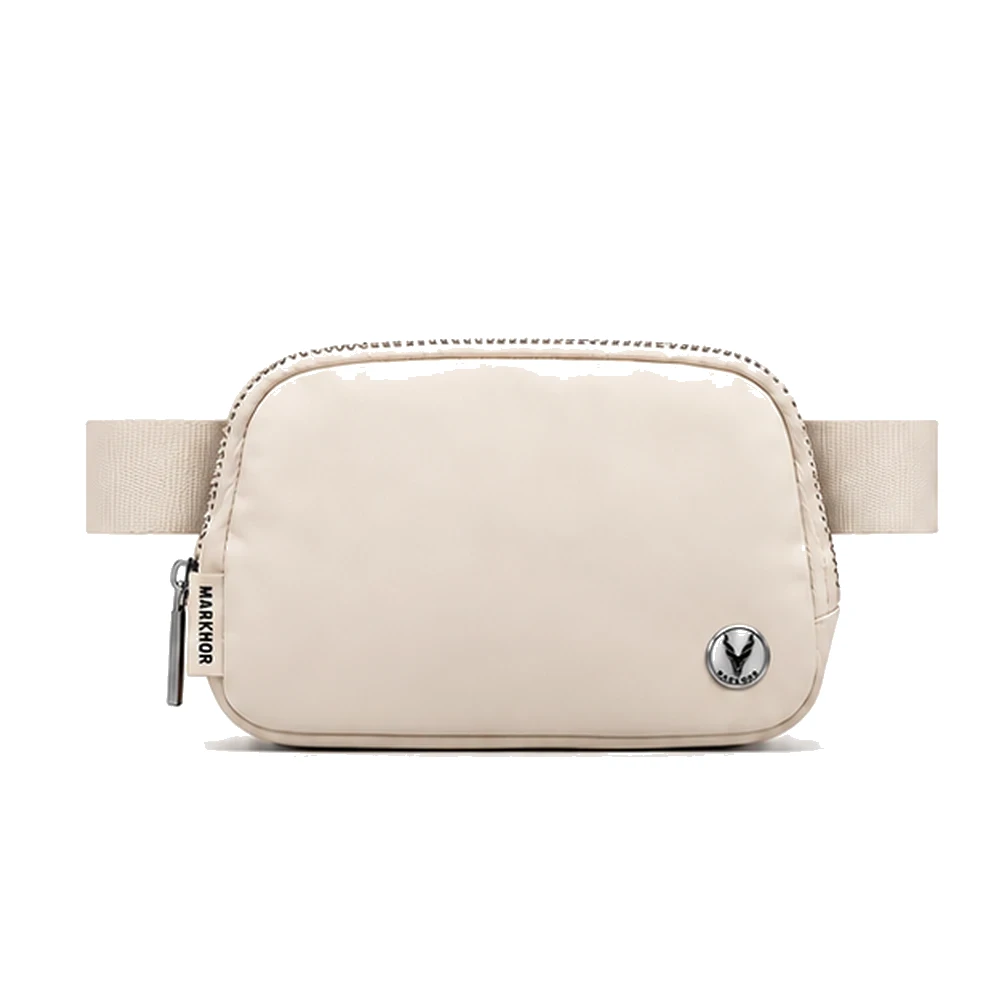 The Ascent Belt Bag in Beige