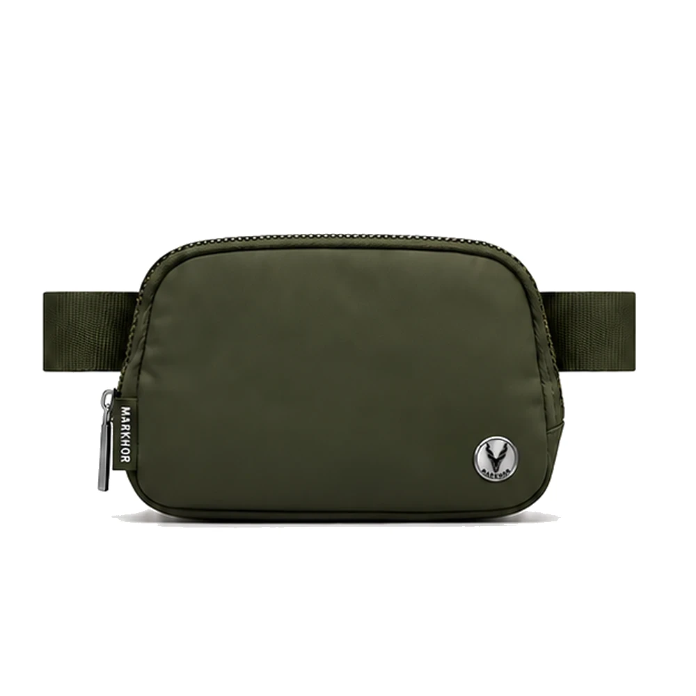 The Ascent Belt Bag in Olive Green